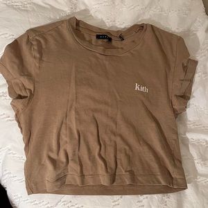 Kith cropped t-shirt